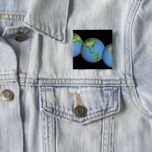 Topografische Weltanschauungen Button (Beispiel)