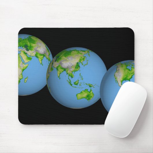 Topografische Weltanschauungen Mousepad (Mit Mouse)