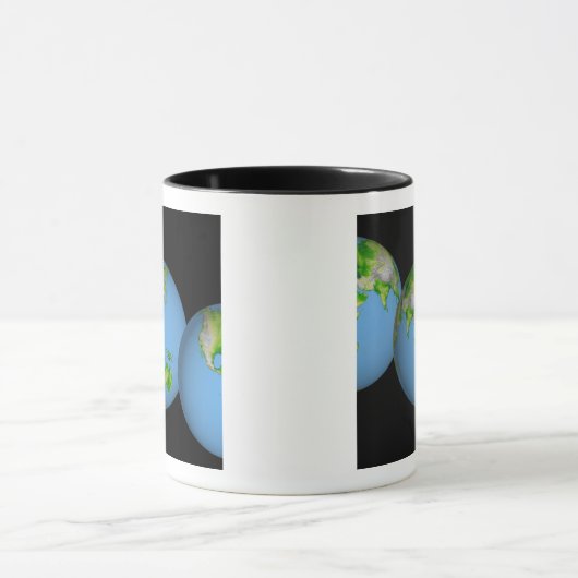 Topografische Weltanschauungen Tasse (Zentrum)