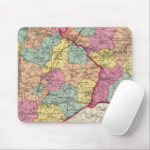 Topografischer Atlas der Maryland-Landkreis 5 Mousepad (Mit Mouse)