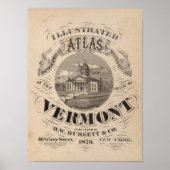 Topografischer Atlas Poster (Vorne)