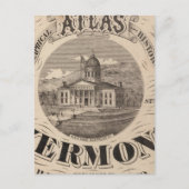 Topografischer Atlas Postkarte (Vorderseite)