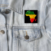 Topografisches Afrika-Button Button (Beispiel)