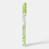 Topografisches Kartenmonogramm Case-Mate iPhone Hülle (Rückseite / Rechts)