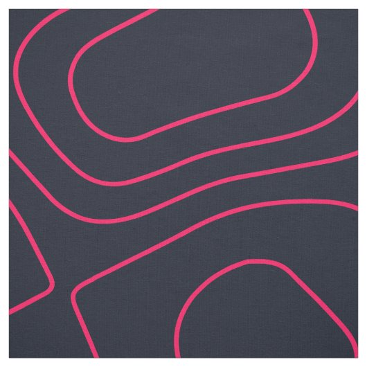 Topografisches Kartenmuster Stoff (Muster)