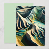 Topographic Currents Dankeskarte (Vorne/Hinten)