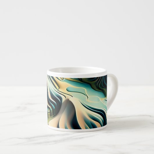 Topographic Currents Espressotasse (Vorderseite Rechts)