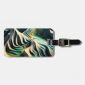 Topographic Currents Gepäckanhänger (Vorderseite horizontal)