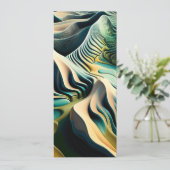 Topographic Currents Karte (Stehend Vorderseite)