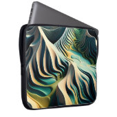 Topographic Currents Laptopschutzhülle (Vorne Rechts)