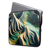 Topographic Currents Laptopschutzhülle (Vorderseite Links)