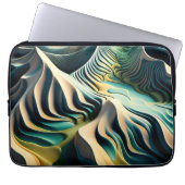 Topographic Currents Laptopschutzhülle (Vorderseite)