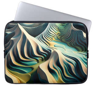 Topographic Currents Laptopschutzhülle