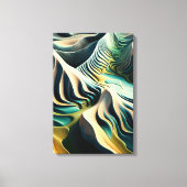 Topographic Currents Leinwanddruck (Vorderseite)