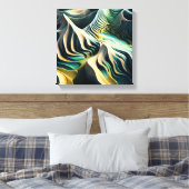 Topographic Currents Leinwanddruck (Insitu (Schlafzimmer))