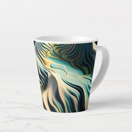 Topographic Currents Milchtasse (Rechte Ecke)