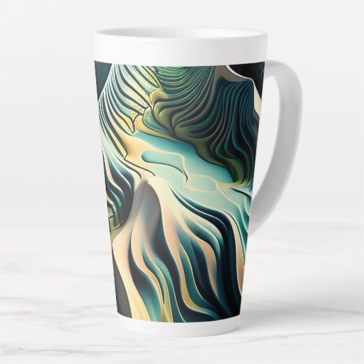 Topographic Currents Milchtasse (Rechte Ecke)