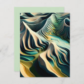 Topographic Currents Mitteilungskarte (Vorne/Hinten)