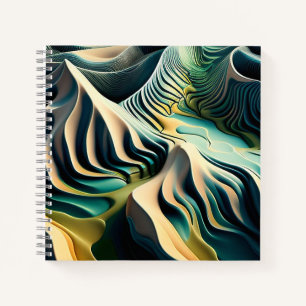 Topographic Currents Notizblock