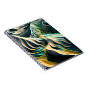 Topographic Currents Notizblock (Rechte Seite)