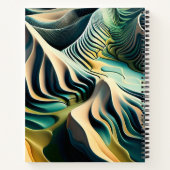 Topographic Currents Notizblock (Rückseite)