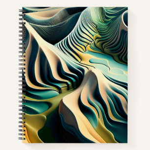 Topographic Currents Notizblock