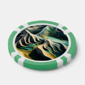 Topographic Currents Pokerchips (Einzeln)