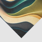 Topographic Currents Seidenpapier (Ausschnitt)