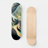 Topographic Currents Skateboard (Vorderseite)