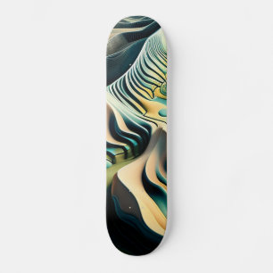 Topographic Currents Skateboard
