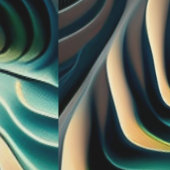 Topographic Currents Tapete (Naht)