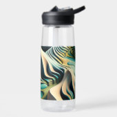 Topographic Currents Trinkflasche (Links)