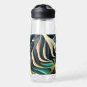 Topographic Currents Trinkflasche (Vorne)