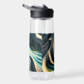 Topographic Currents Trinkflasche (Rechts)