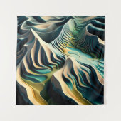 Topographic Currents Wandteppich (Vorderseite)