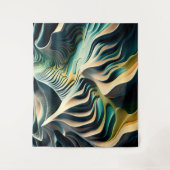 Topographic Currents Wandteppich (Vorderseite)