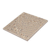 Topographic Warm Neutrals Ceramic Tile Fliese (Seite)