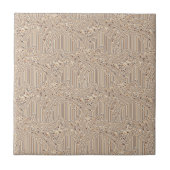 Topographic Warm Neutrals Ceramic Tile Fliese (Vorderseite)