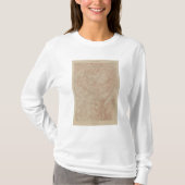 Topographie-Karte, nationales Teil Yellowstone, T-Shirt (Vorderseite)