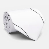 Topographie maap krawatte (Gerollt)