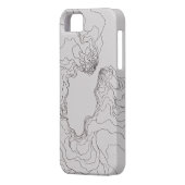 (topographische) Anfänger Case-Mate iPhone Hülle (Rückseite Links)