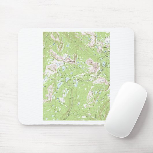 Topographische Karte Mousepad (Mit Mouse)