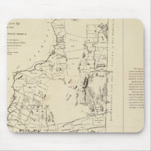 Topographische Karte Mousepad