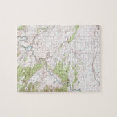 Topographische Karte Puzzle (Horizontal)