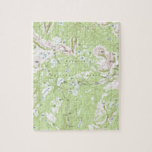 Topographische Karte Puzzle