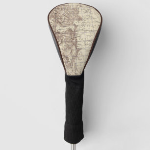 Topographische Karte von Fluss Mississipi Golf Headcover