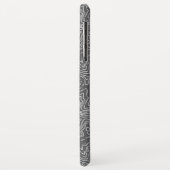 Topographischer | Holzkohle | iPhone XS maximaler Case-Mate iPhone Hülle (Hinten/Links)