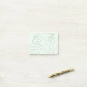 Topologie Post-it Klebezettel (Auf Schreibtisch)