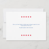 TopOne-Pilot zum ersten Geburtstag Einladung (Rückseite)