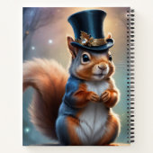 Topper Eichhörnchen Notizblock (Rückseite)